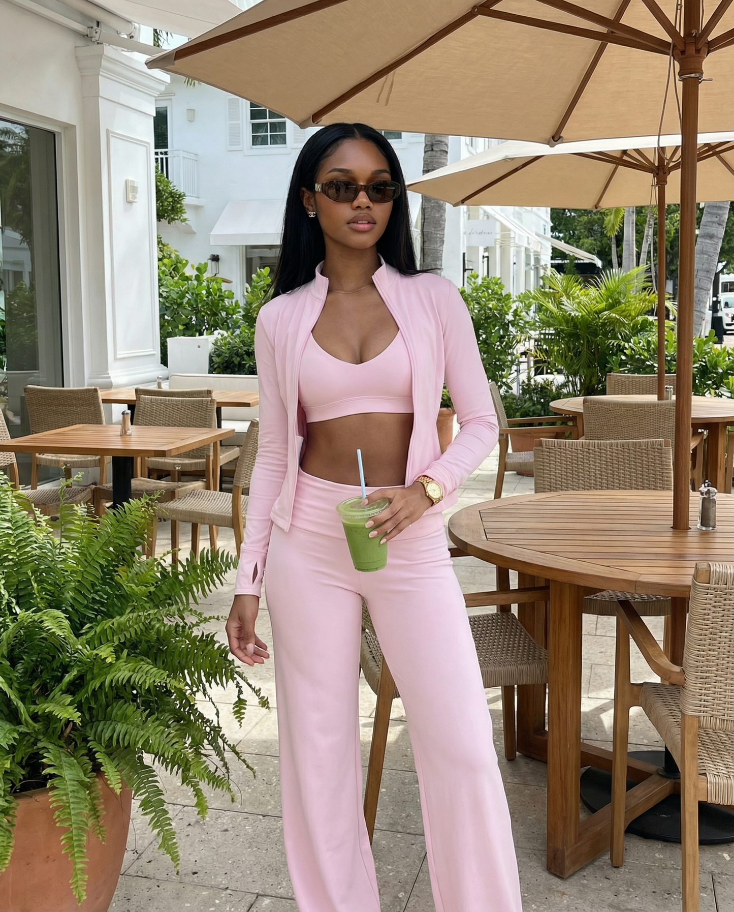 High Waisted Activewear Set | 3-Piece Matching Workout Set