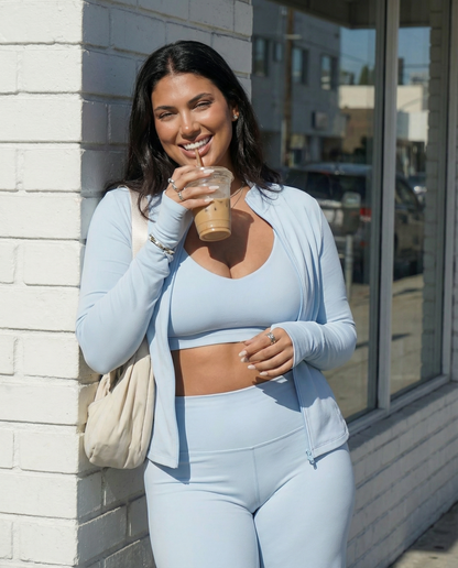 High Waisted Activewear Set | 3-Piece Women's Outfit