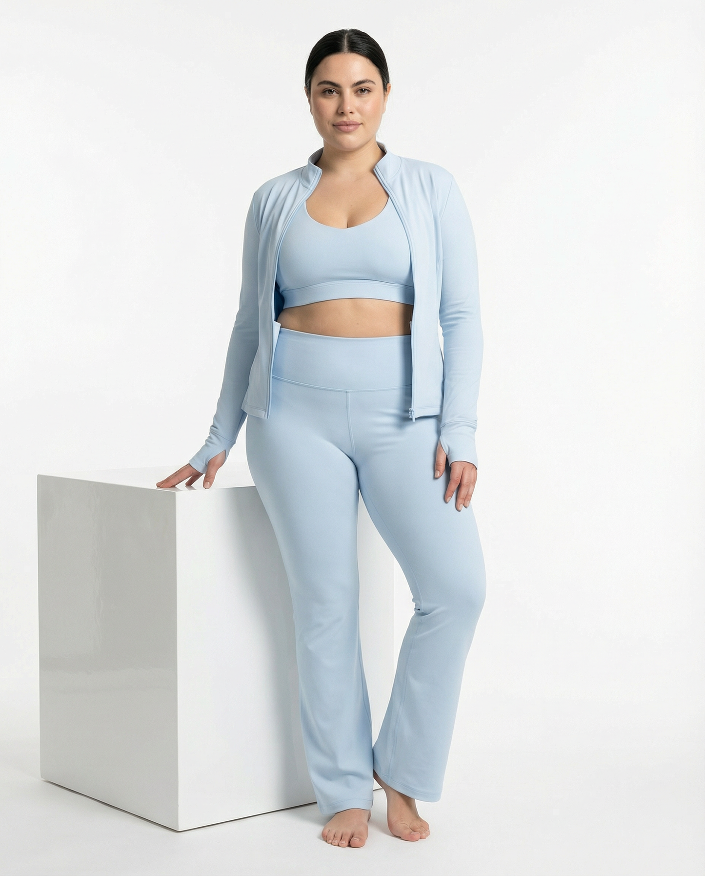 High Waisted Activewear Set | 3-Piece Women's Outfit