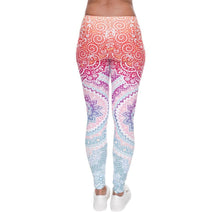 Load image into Gallery viewer, Aztec Round Ombre High Waist Leggings