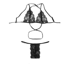 Load image into Gallery viewer, High Waist G-String Suit Lingerie Set