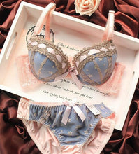 Load image into Gallery viewer, Three-Row Lace Embroidery Lingerie