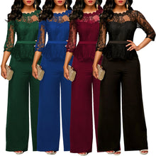 Load image into Gallery viewer, Lace Rompers Women Jumpsuit