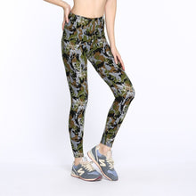 Load image into Gallery viewer, Camouflage Printed Women Leggings