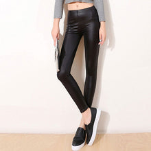 Load image into Gallery viewer, Fashion Faux Leather Leggings